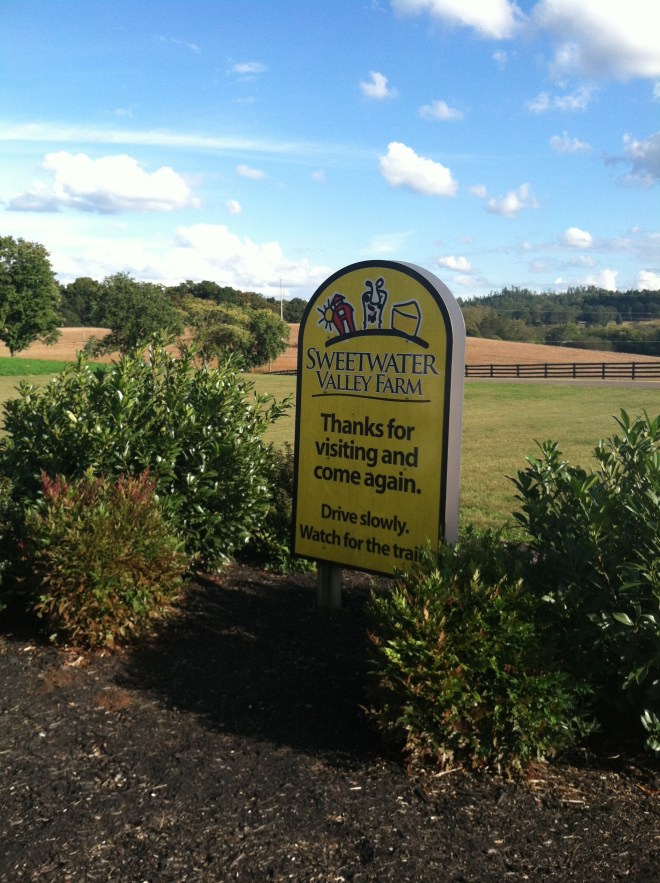 Sweetwater Valley Farm - such a pretty view.