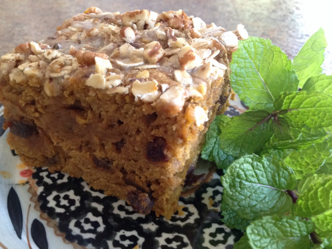 Pumpkin and Oat Spice Cake by Simply Made Kitchen and Crafts