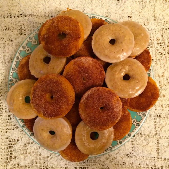 Pumpkin and Apple Donuts for Days by Sprinkles and Skirts