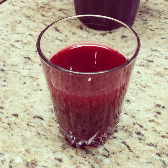 Homemade Cranberry Juice Love the beautiful red color