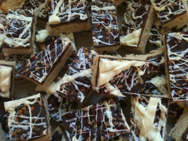 Winter Cookie Bars by Kitchen Sink Baker