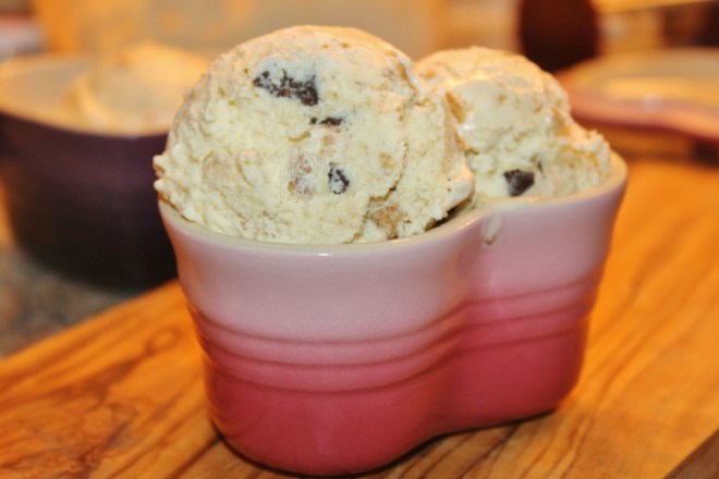 Lemon Cheesecake Ice Cream by Homemade With Mess