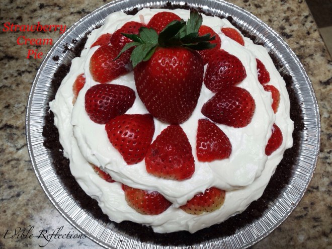 Strawberry Cream Pie