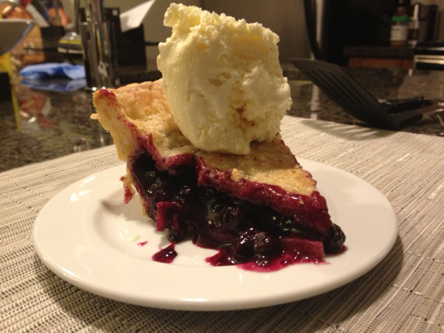 Mom’s Blueberry Pie by Brenna is Baking