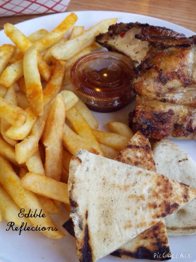 Smokin Chikin - Jamaican Jerk with seasoned fries