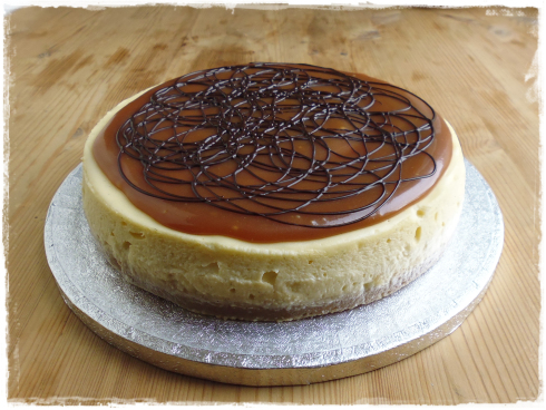 Salted Caramel Cheesecake by Chef Jae