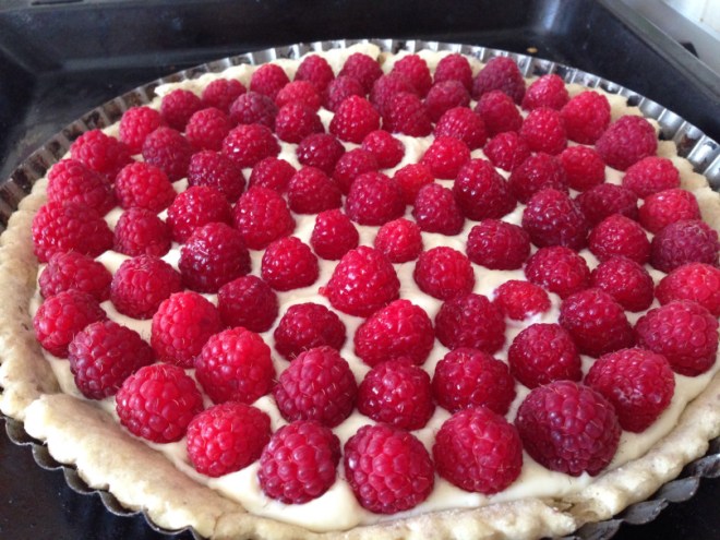 Summer Raspberry Pie by Project Wonder Woman