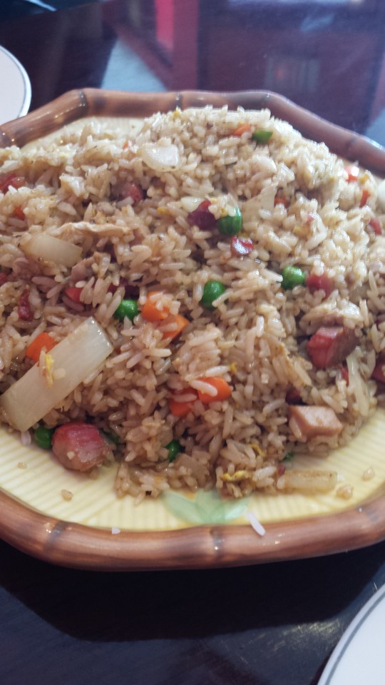 Fried rice in Chinatown (Boston)