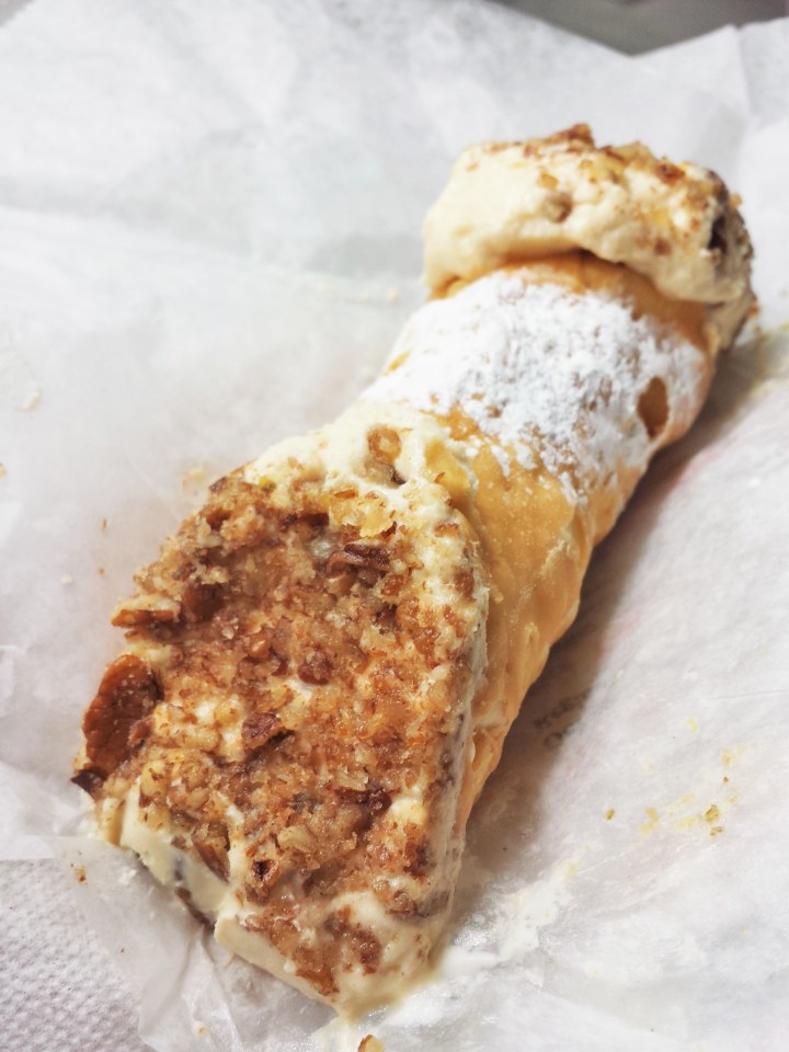 Hazelnut Cannoli from Mike's Pastry (North End)