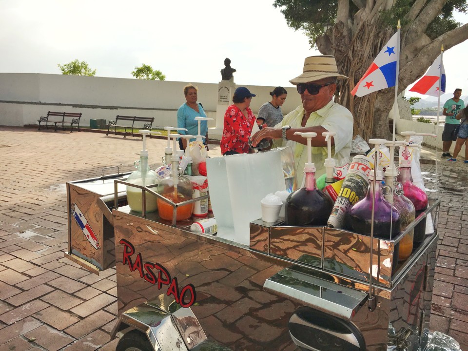 Raspao in the making.