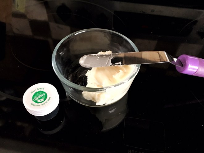 Ready for green food coloring!