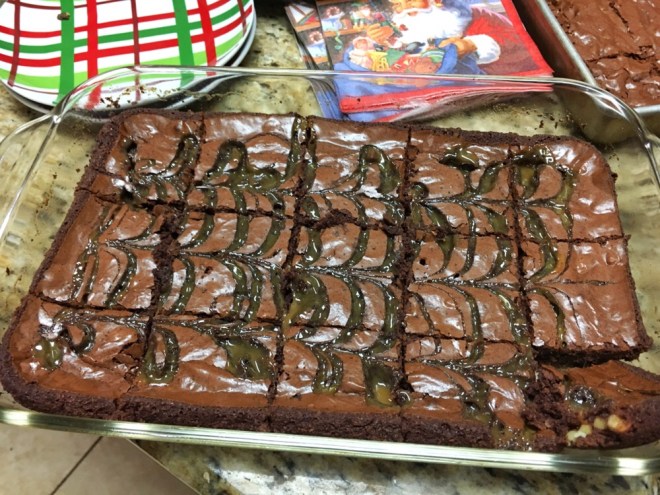 Caramel fudge brownies