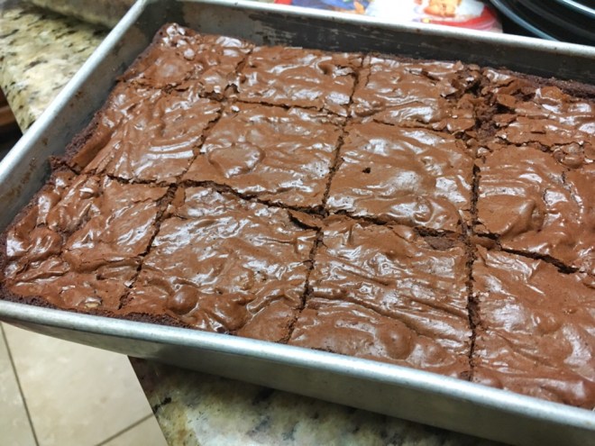 Walnut brownies